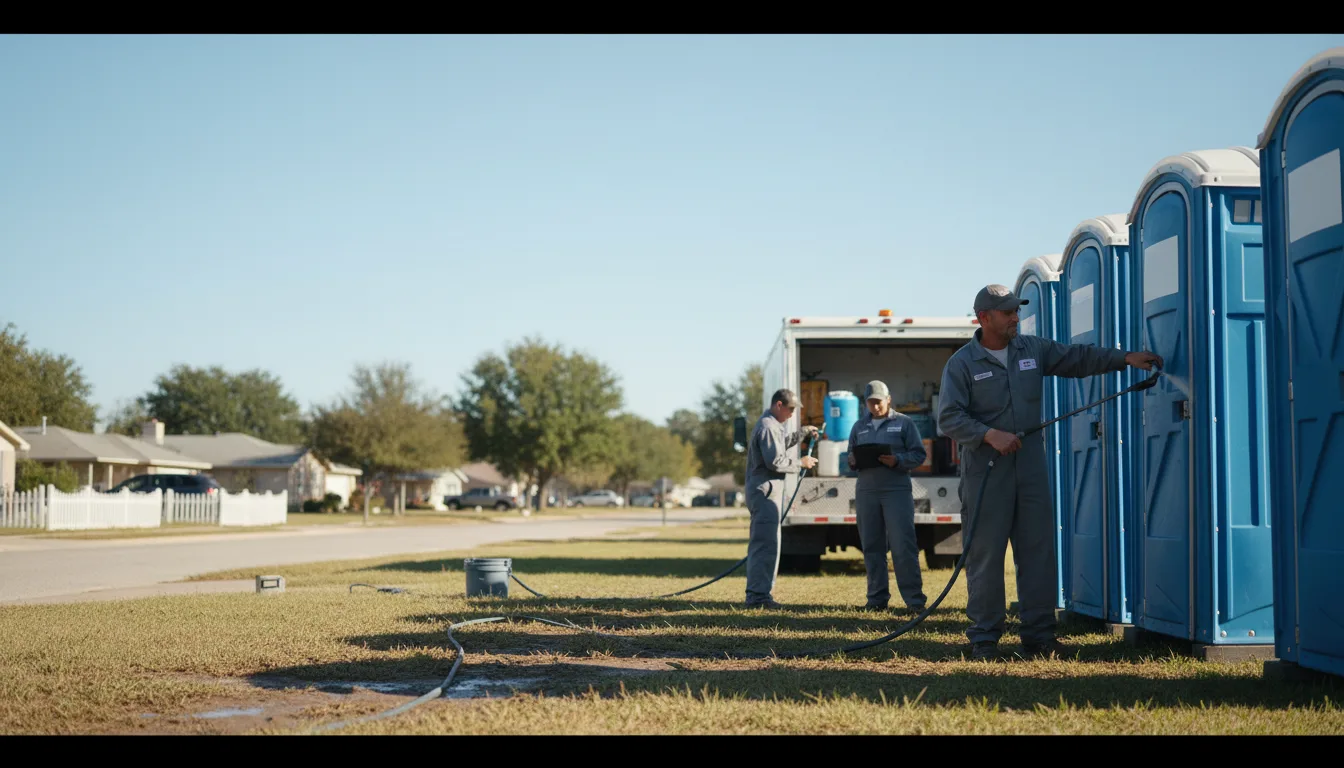 Long-Term Portable Toilet Rental in Odonnell, TX near me